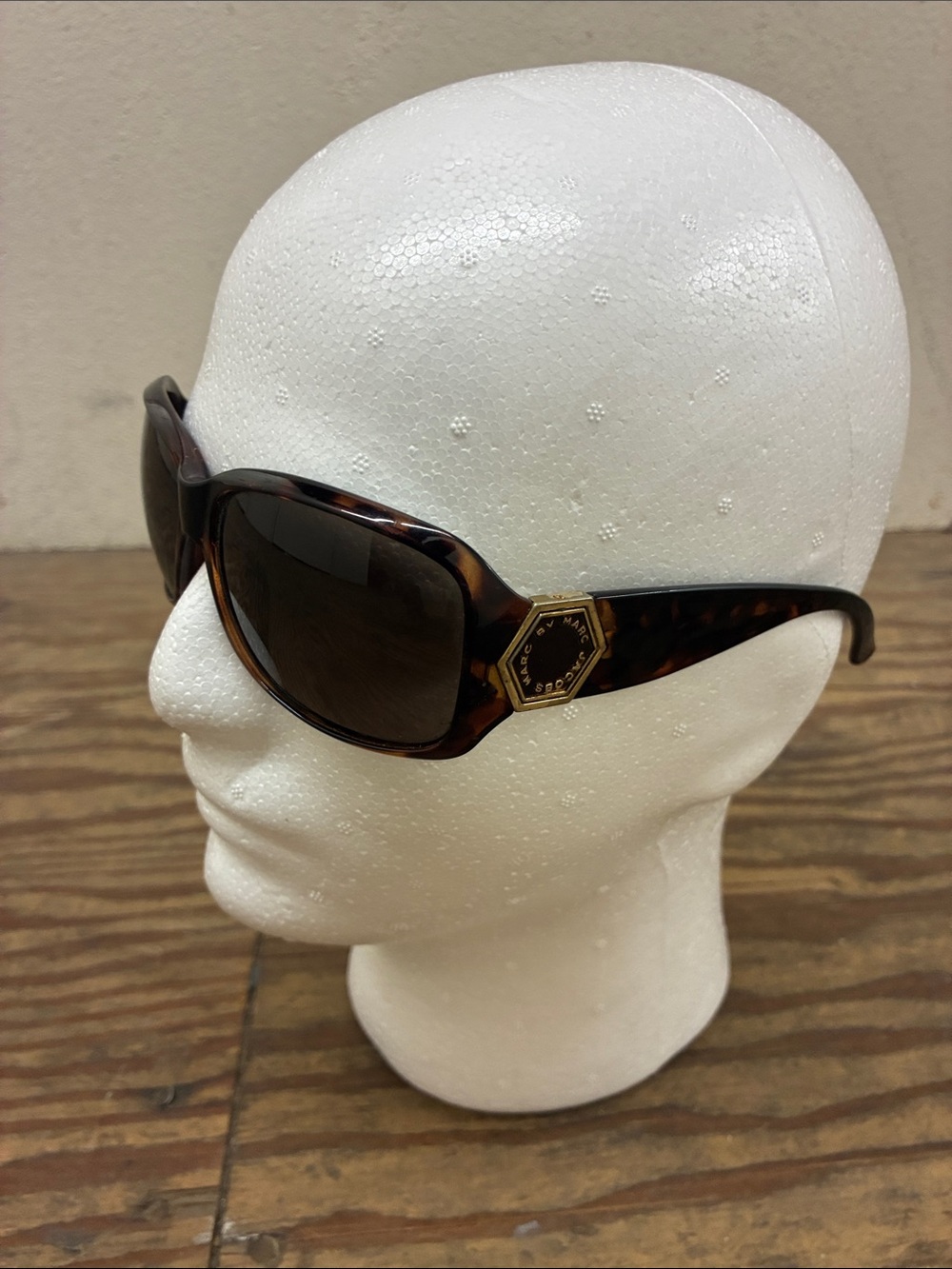 Marc by Marc Jacobs Tortoiseshell Sunglasses - Brown Lenses